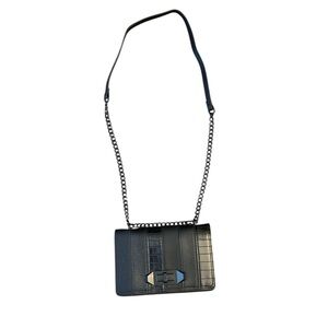 ALSO Elegant Black Chain Strap Bag